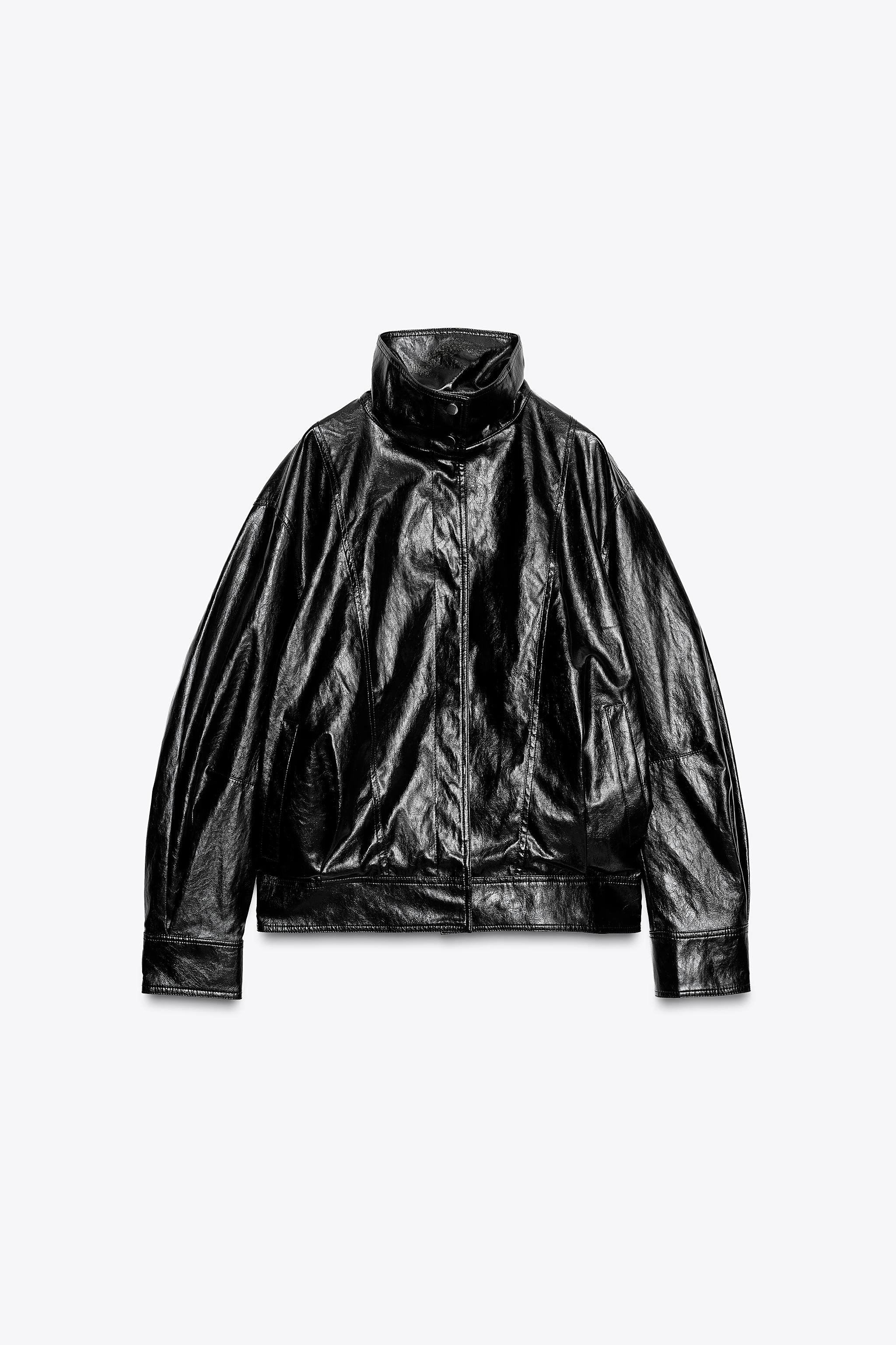 ZW COLLECTION BOMBER JACKET - Black | ZARA United States