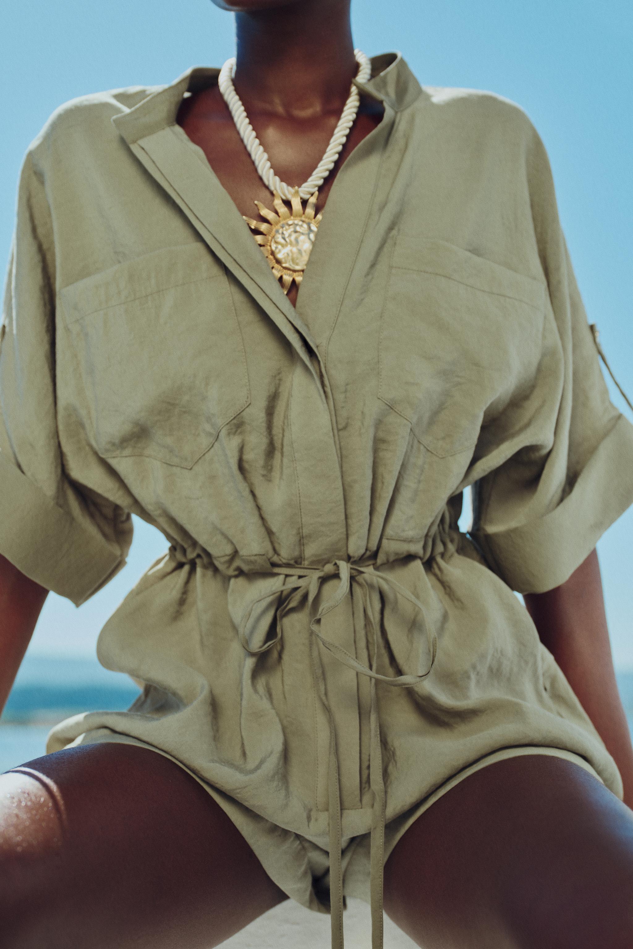 Khaki playsuit australia on sale