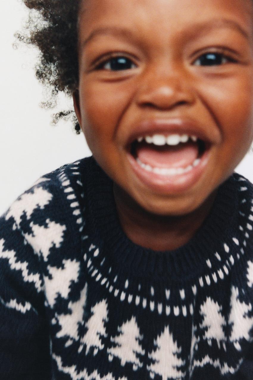 TREE JACQUARD KNIT JUMPER