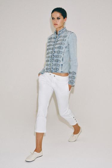 JEAN ZW COLLECTION CAPRI TAILLE NORMALE - Blanc de Zara - Image 5