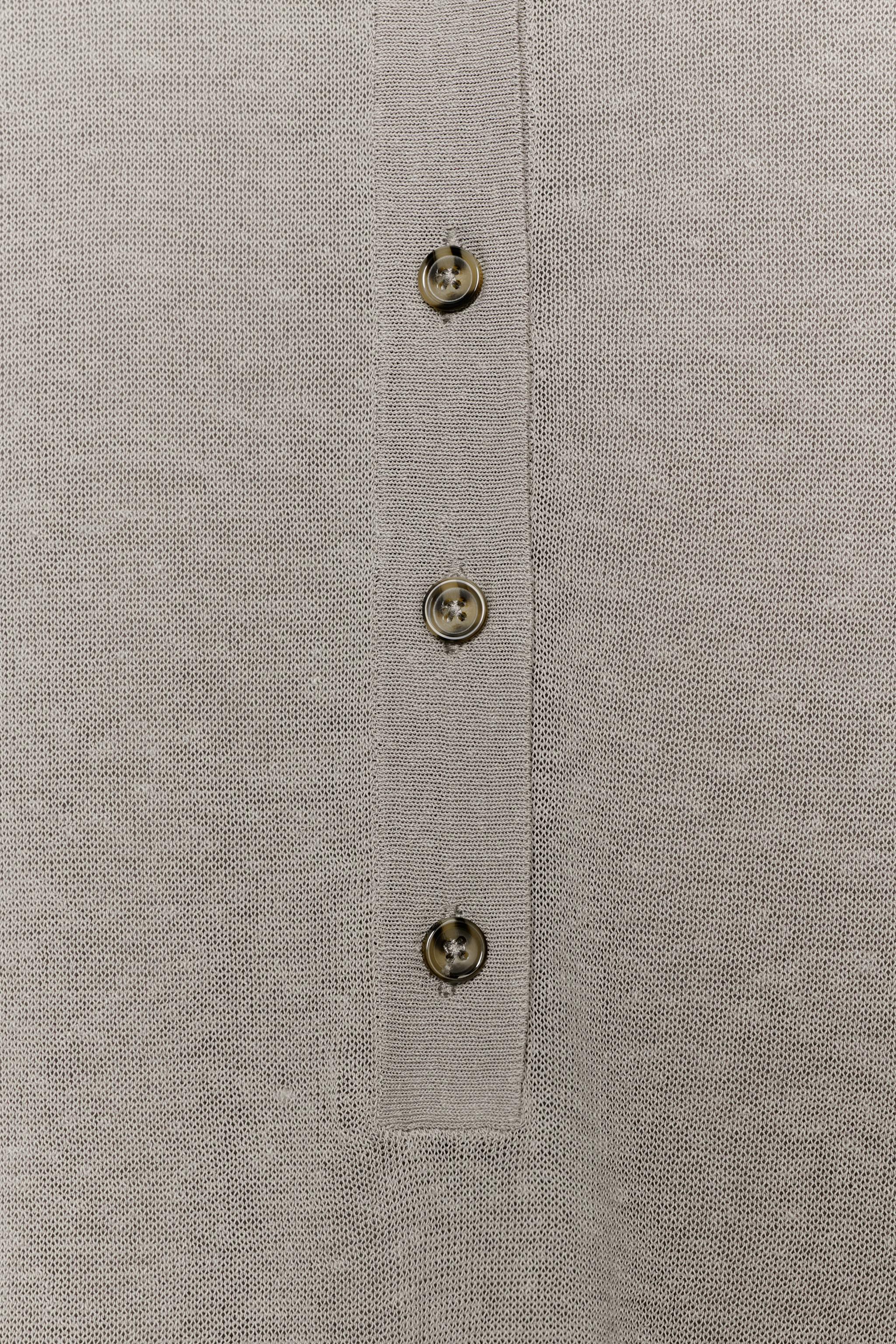 KNIT HENLEY JUMPER