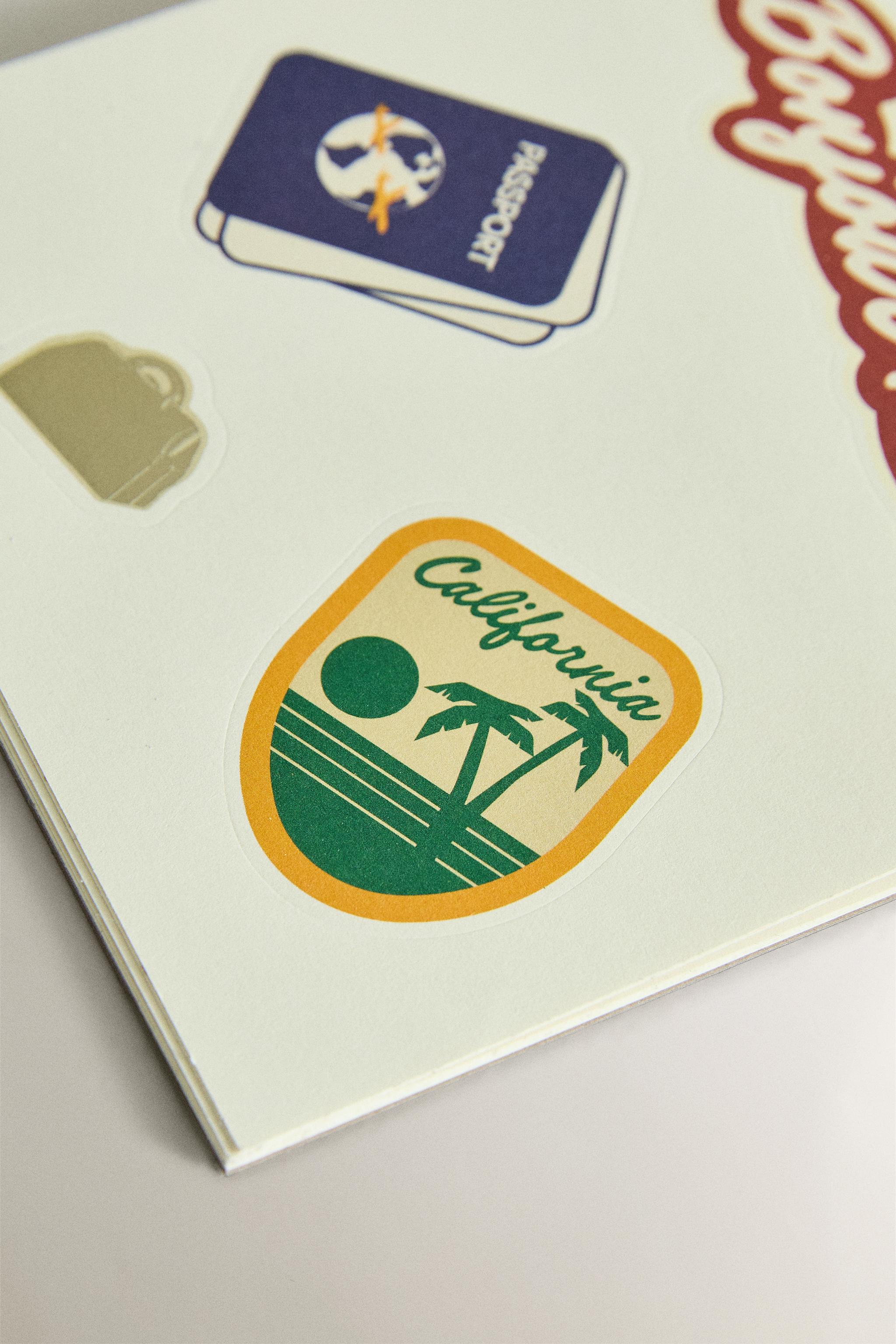 CARNET AUTOCOLLANTS VOYAGES