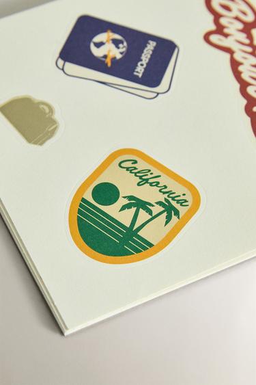 TRAVEL STICKER BOOK - Multicoloured by Zara - Image 3
