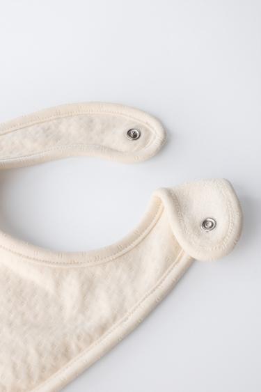 LOT BONNET ET BAVOIR STRUCTURÉS - Écru de Zara - Image 2
