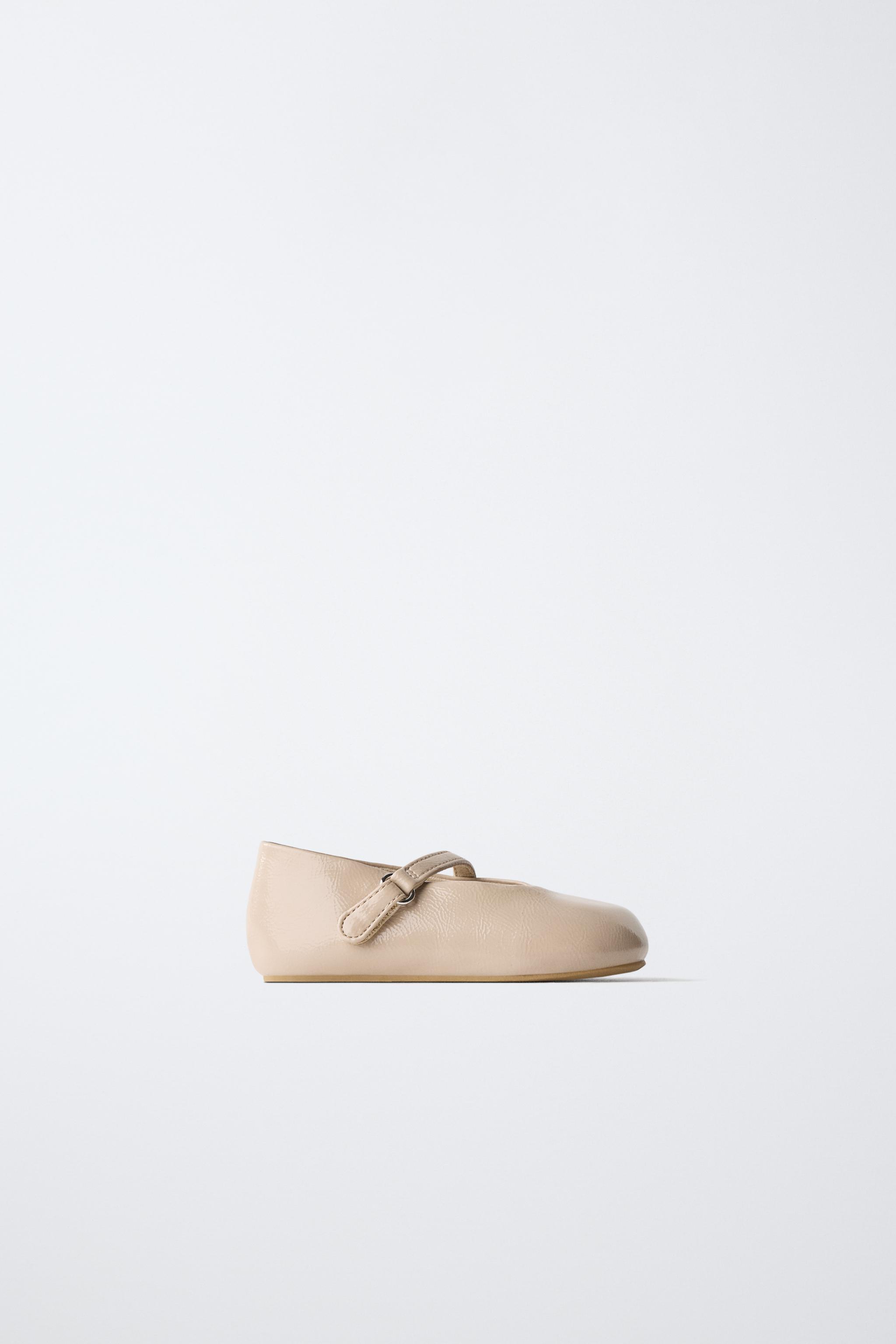 PATENT BAREFOOT BALLET FLATS