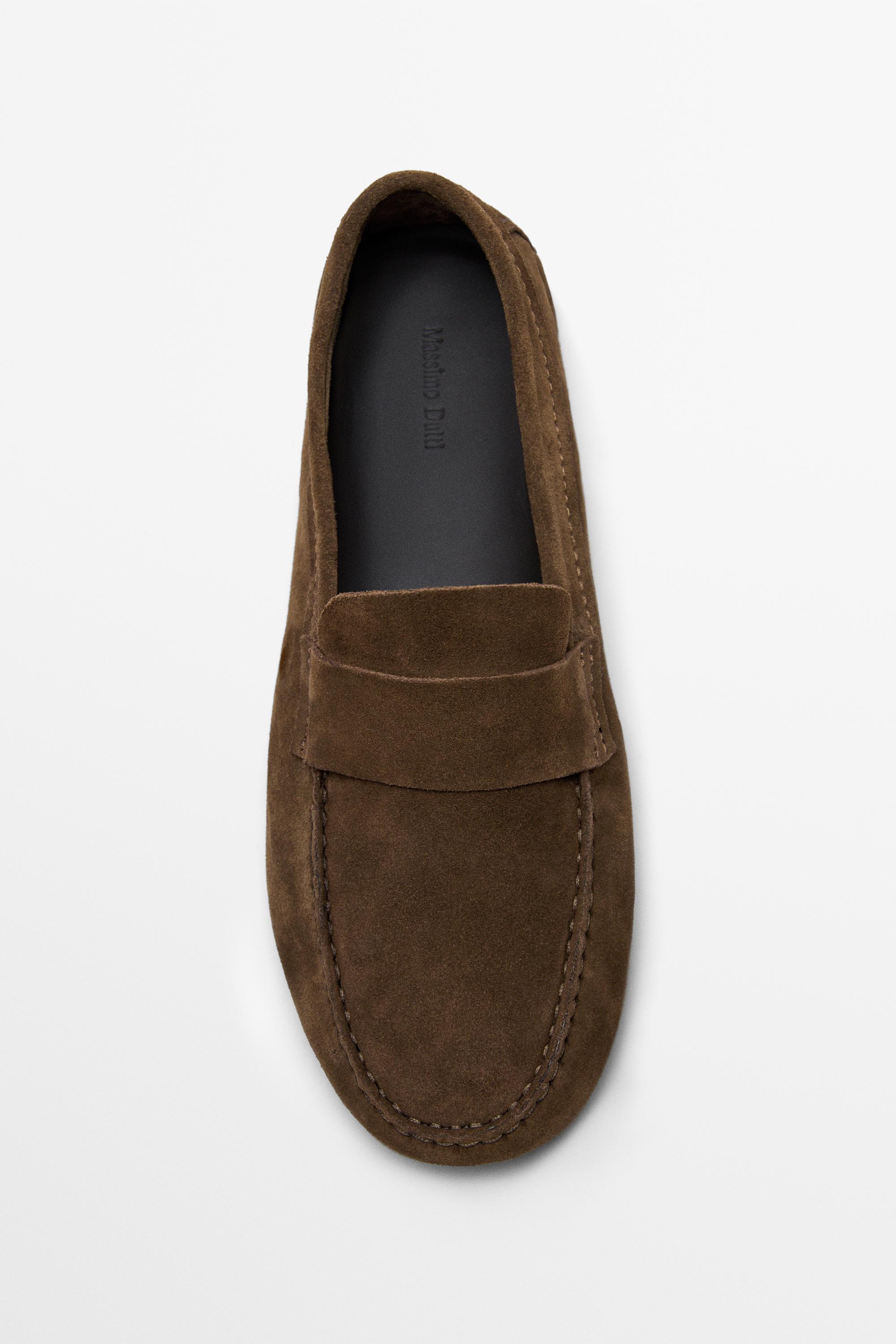 Soft leather mask loafers