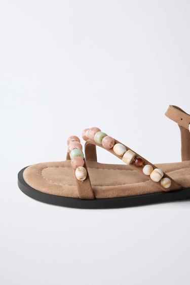 SANDALES FANTAISIE - Marron de Zara - Image 5