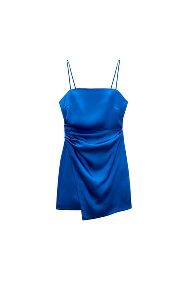 MINI DRESS WITH GATHERING