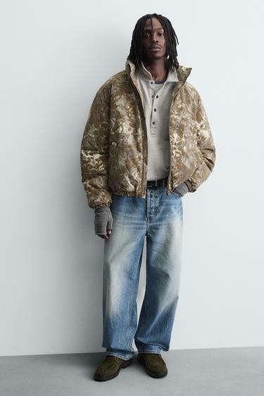 حذاء ملاحي جلدي - أخضر by Zara - Image 0