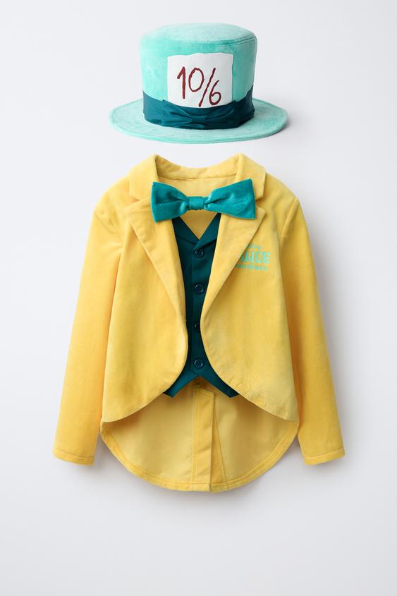 MAD HATTER ALICE IN WONDERLAND © DISNEY COSTUME SET - Turquoise de Zara - Imagen 0