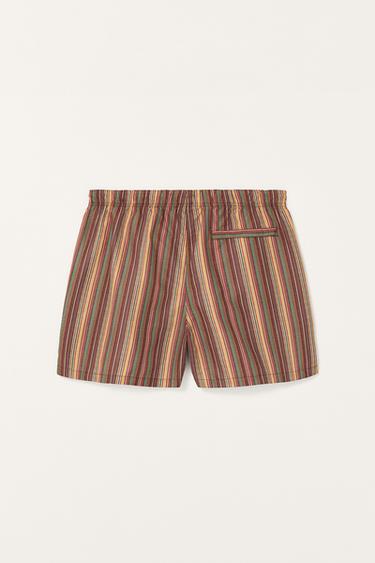 MAILLOT DE BAIN MOYEN RAYURES ÉDITION LIMITÉE - Multicolore de Zara - Image 3
