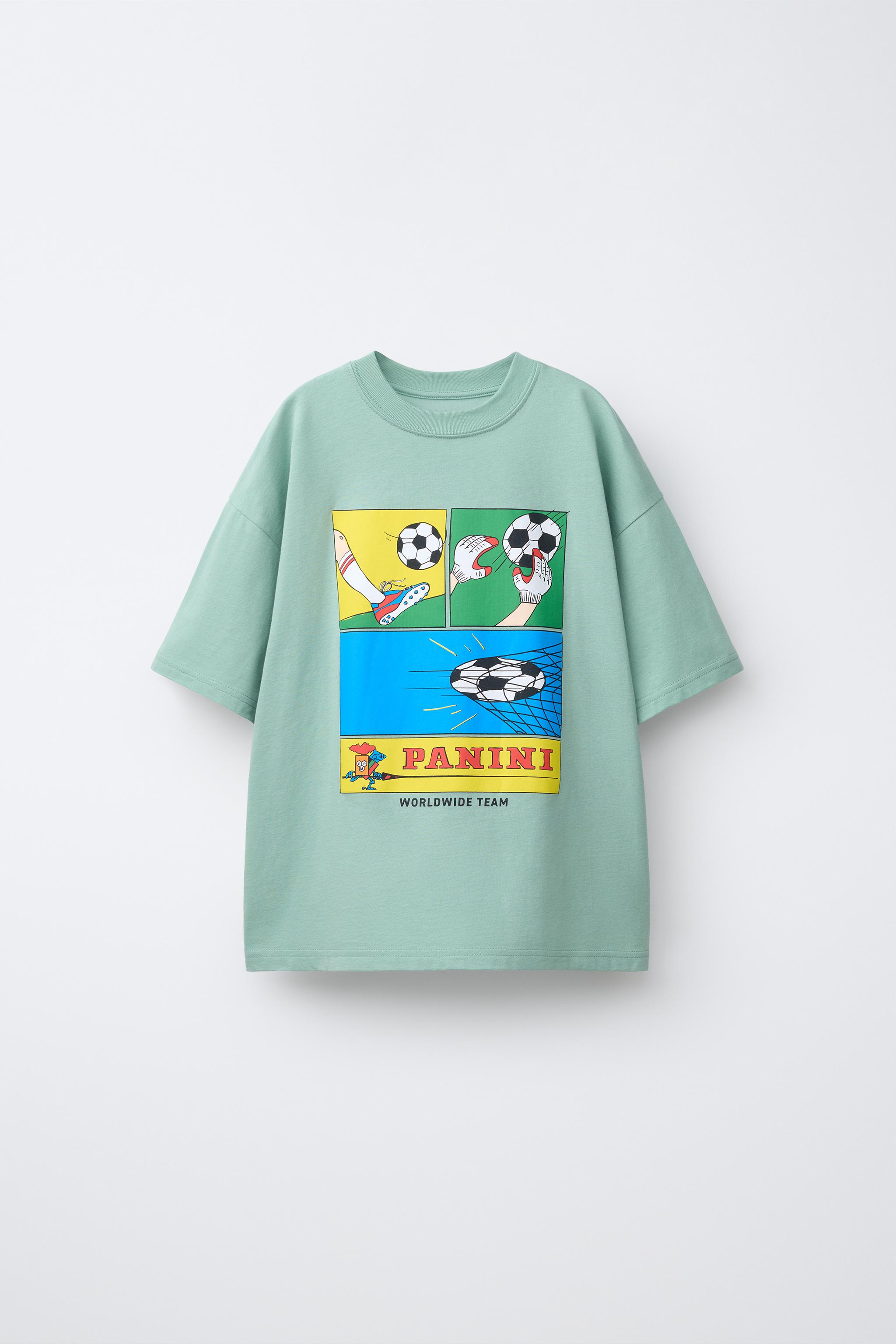 Детские футболки Zara PANINI © PRINT T-SHIRT — фото 2