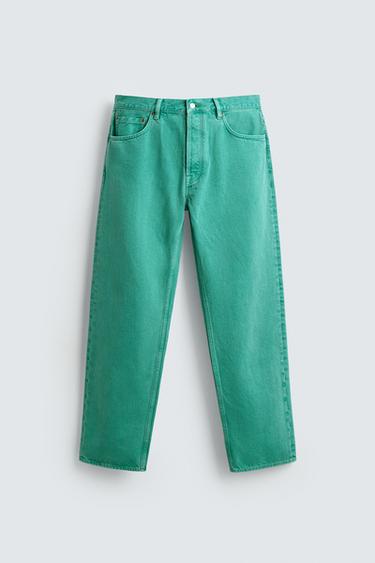 STRAIGHT FIT GALTZA BAKEROAK LIMITED EDITION - Turkesa, Zara-rena