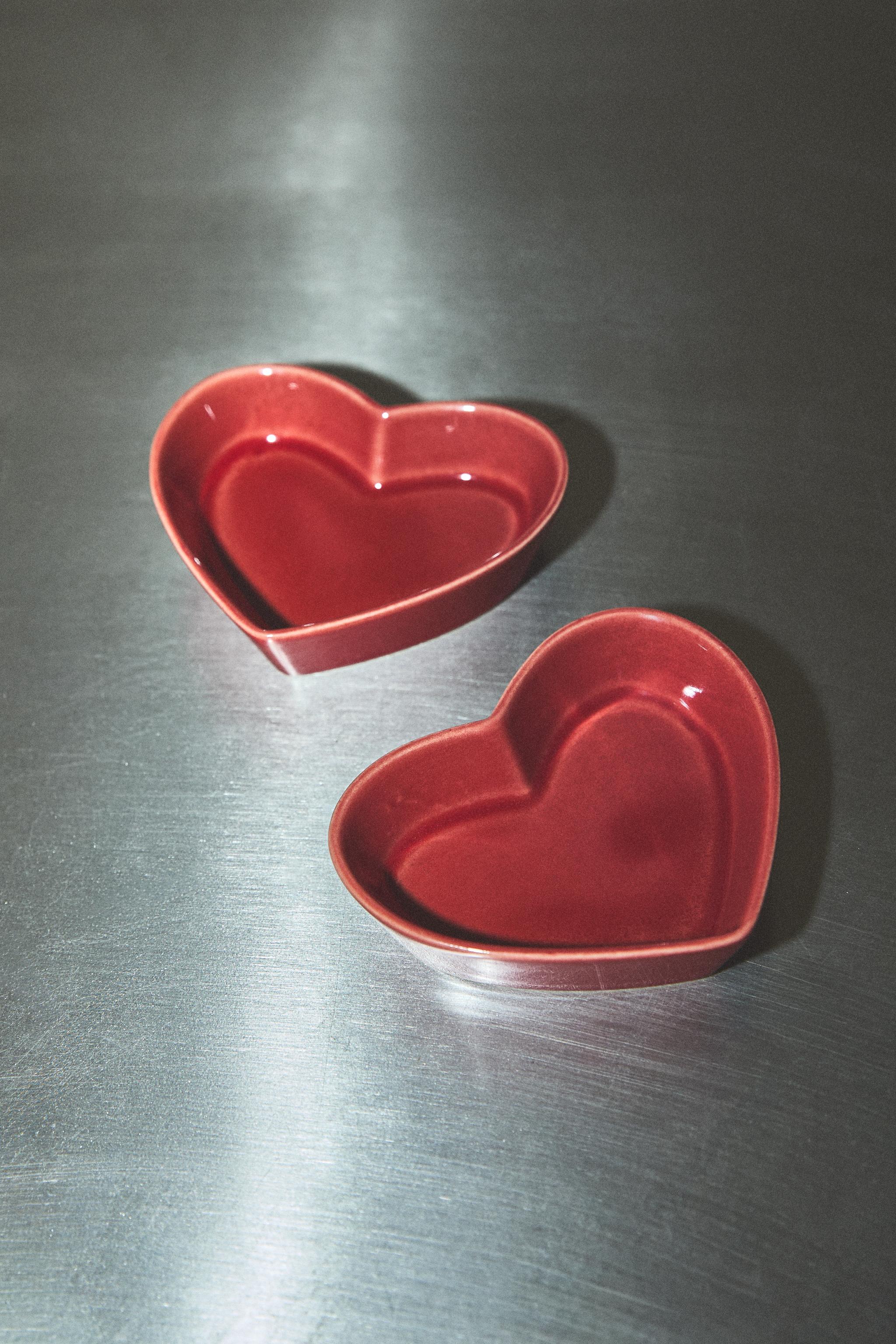 PACK OF MINI HEART BOWLS (PACK OF 2)