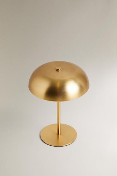 MONOCOLOUR CORDLESS TABLE LAMP — Gold 2