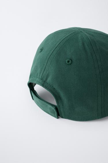 VARSITY CAP - Green by Zara - Image 2