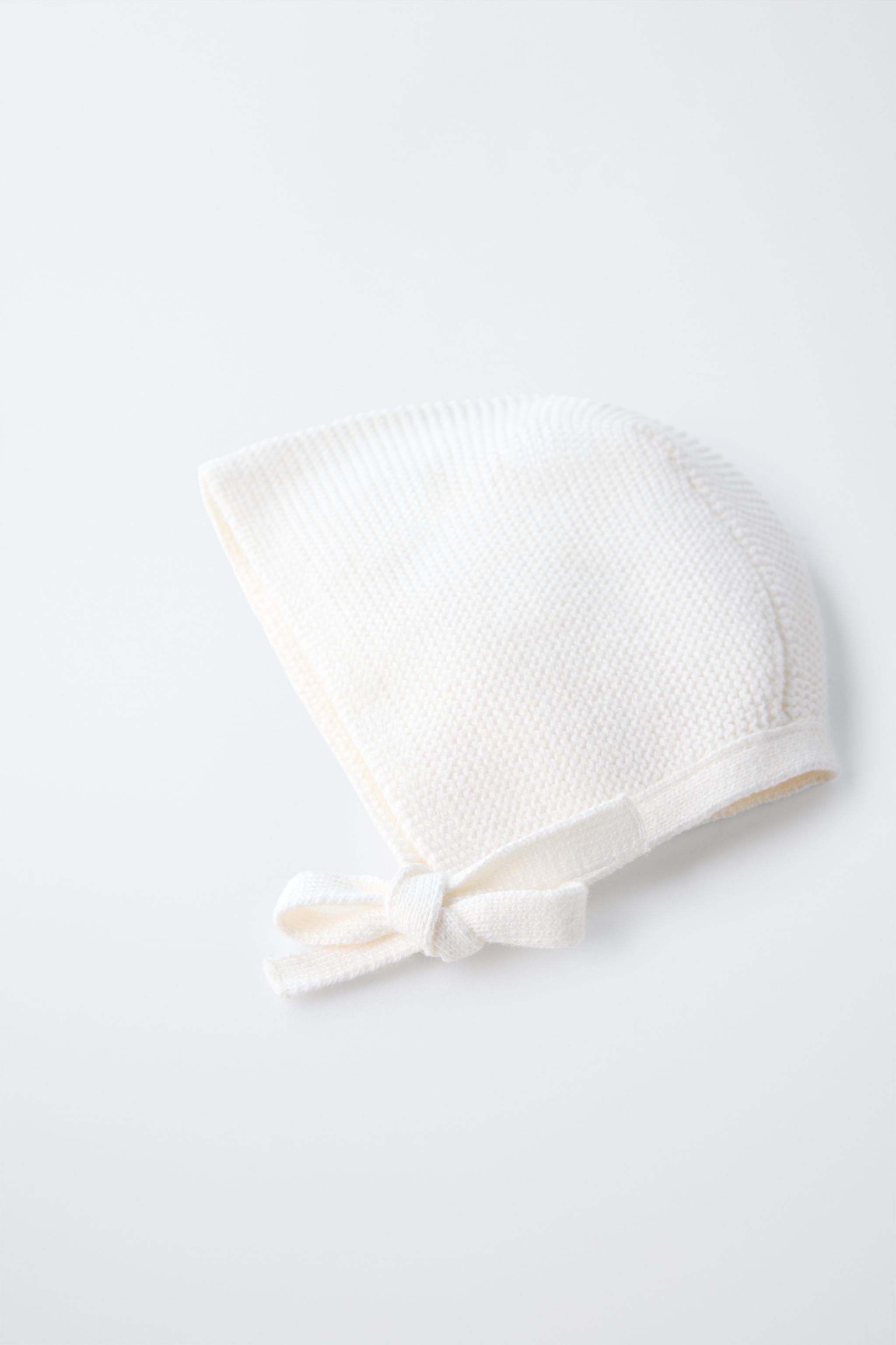KNIT BONNET - Light ecru | ZARA United States