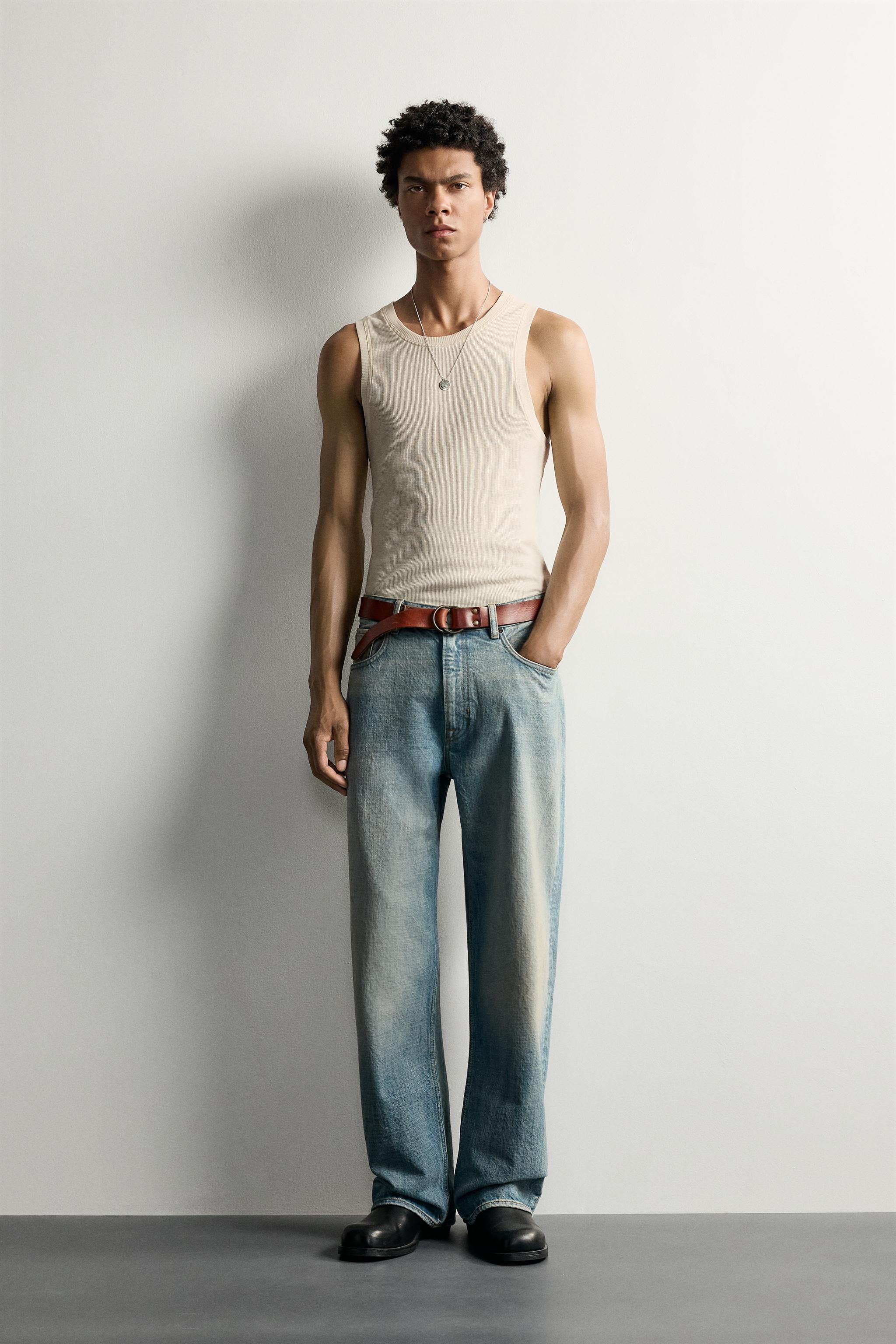 Мужские джинсы Zara LOOSE FIT JEANS