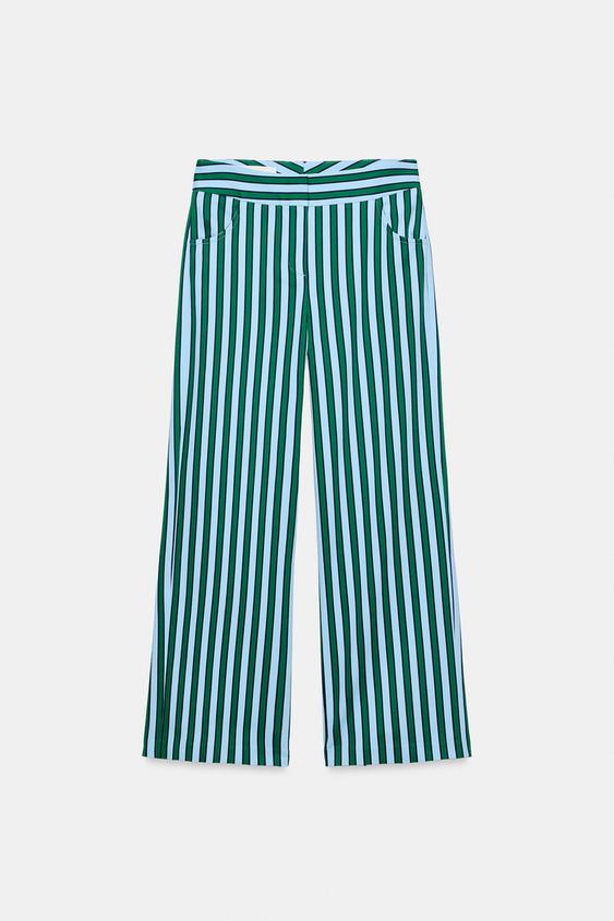 JUPE-CULOTTE À RAYURES - Multicolore de Zara - Image 5