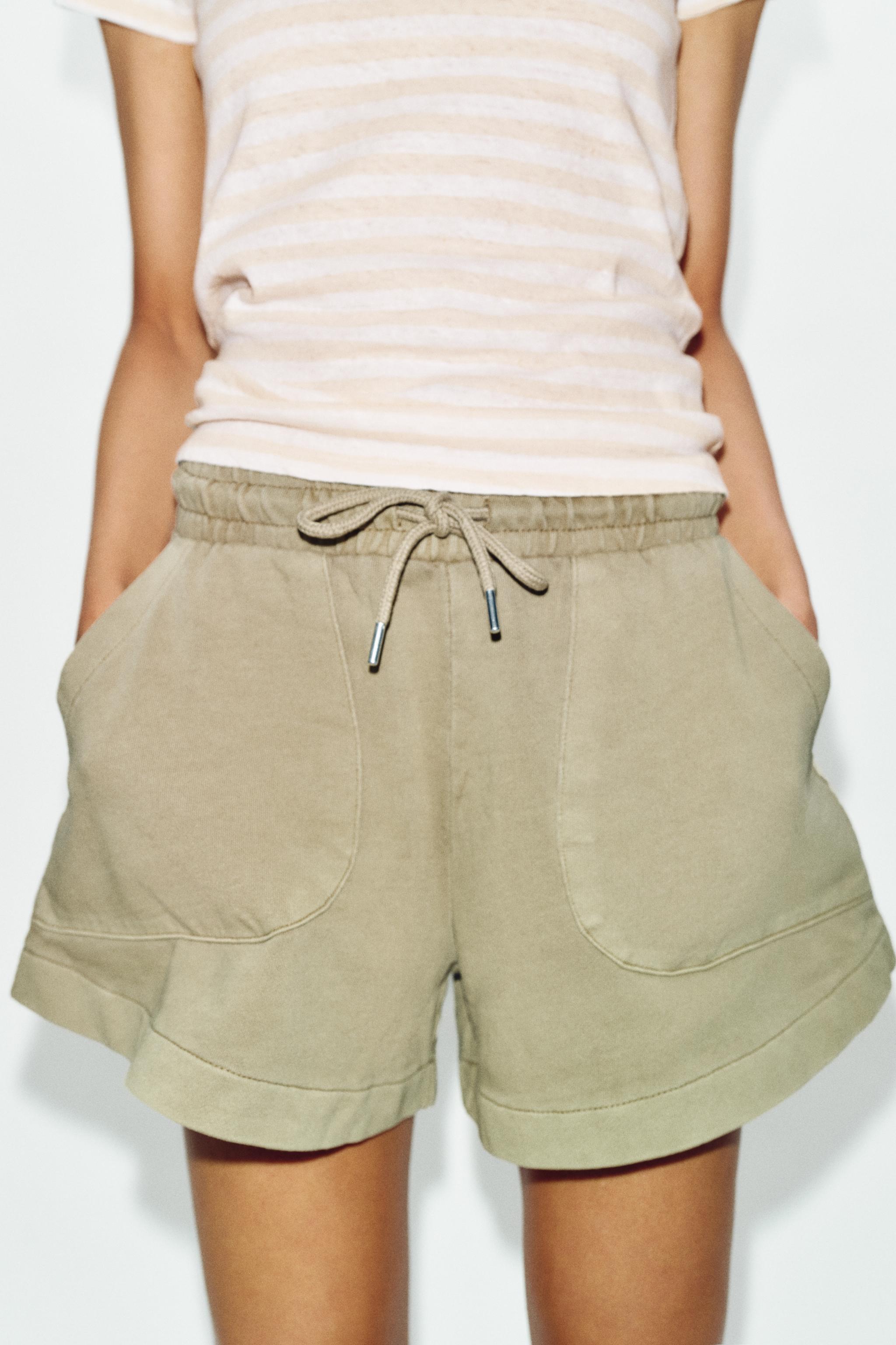 WASHED EFFECT SHORTS