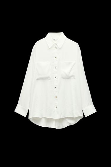 OVERSIZE-HEMD - Weiß von Zara - Bild 0