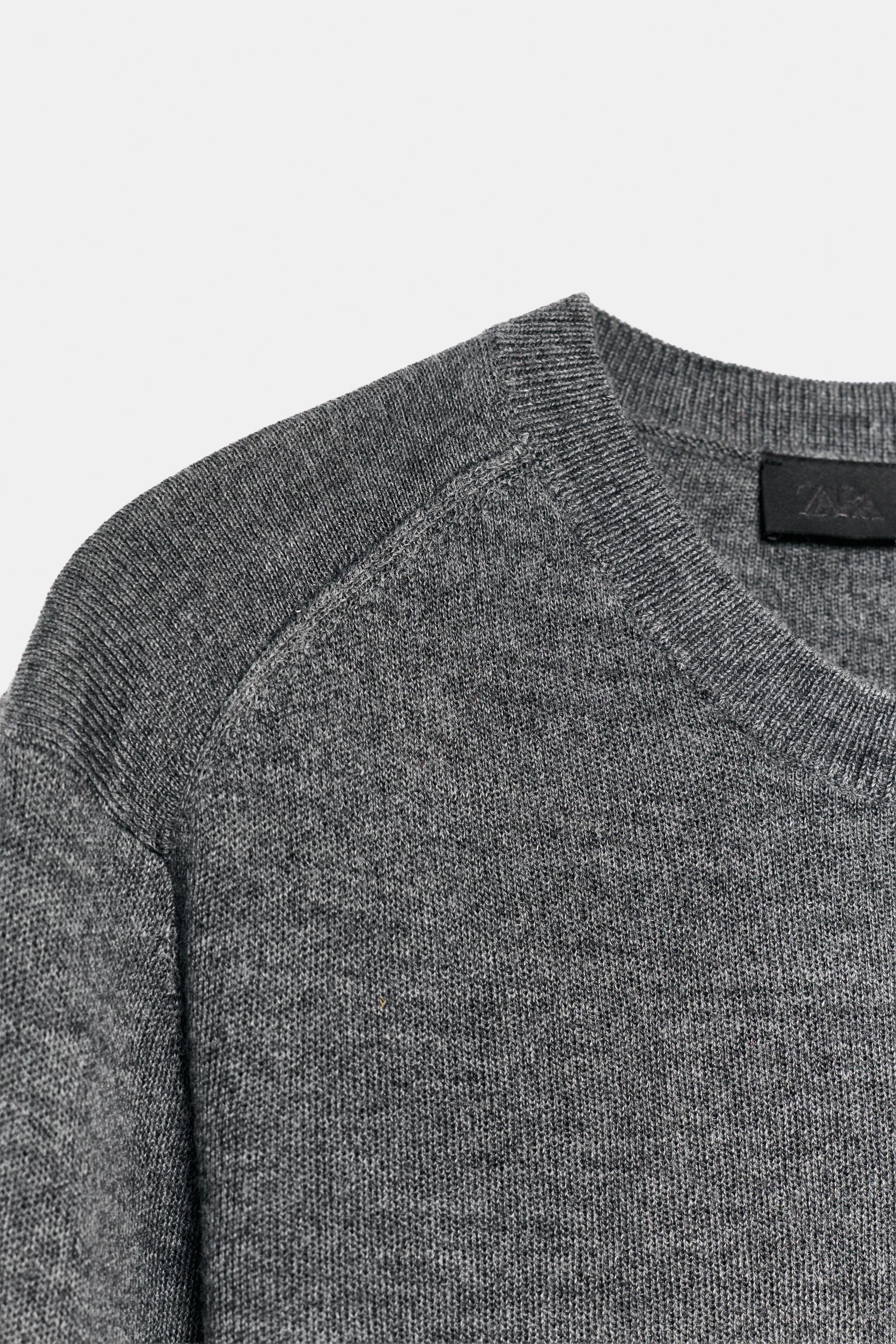 CROPPED WOOL SWEATER