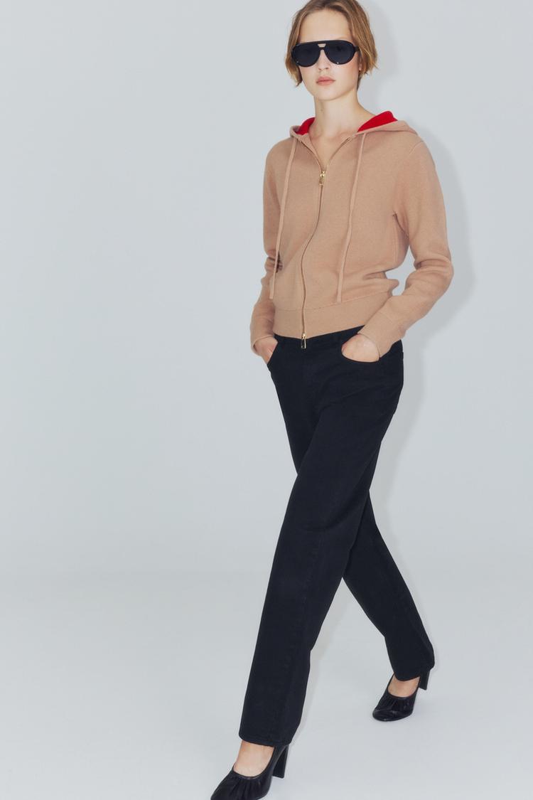Chaqueta 95 lana capucha