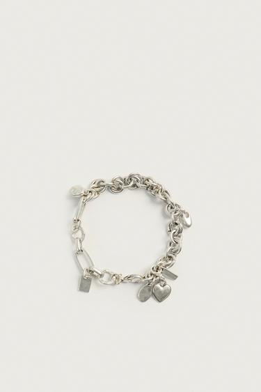 POLSERA METÀL·LICA CHARMS - Multicolor de Zara
