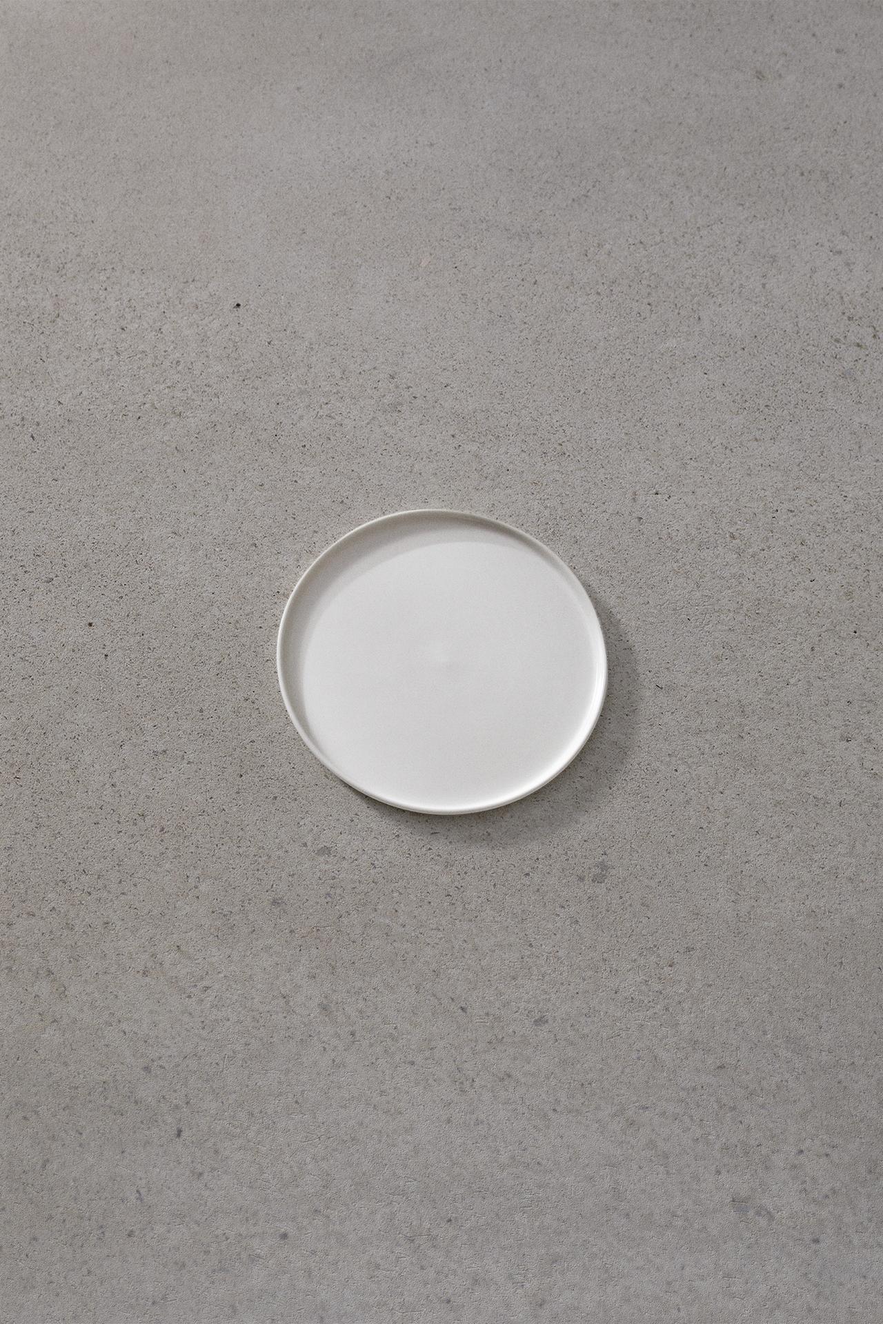 SET OF 2 - PLATE S — ecru-white