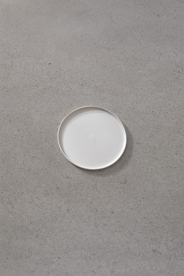 SET OF 2 - PLATE S — ecru-white 2