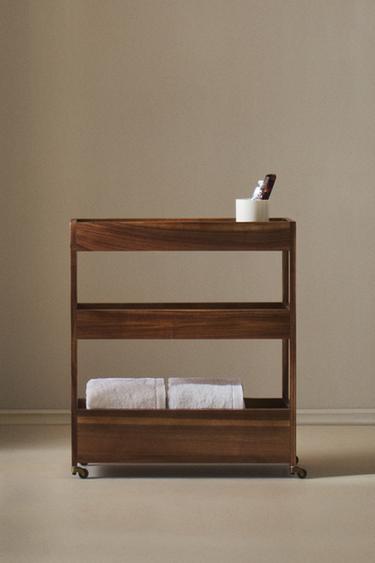 LONG STORAGE UNIT - Brown by Zara