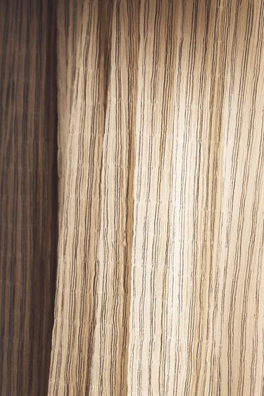STRIPED MUSLIN CURTAIN - Light blue by Zara