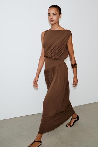 Women's Gold Dresses | ZARA United Kingdom