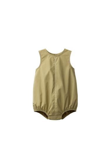 STRAMPELANZUG MIT ZIERNAHT CREATED BY CARAMEL LONDON X ZARA - Khaki von Zara