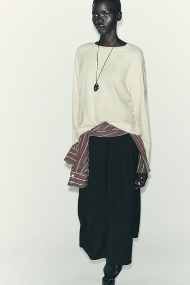 PULL EN MAILLE OVERSIZE - Bis de Zara - Image 4