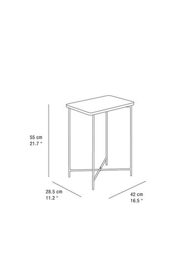 TABLE D’APPOINT MARBRE - Gris / Marron clair de Zara - Image 6