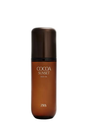 COCOA SUNSET BODY OIL 100ML / 3.4 fl. oz. - TINTED LEATHER by Zara