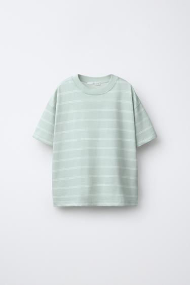 3-PACK OF STRIPED AND PLAIN T-SHIRTS - Dark orange by Zara - Image 1