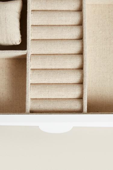 LACQUERED JEWELLERY BOX WITH DRAWER - White by Zara - Image 4