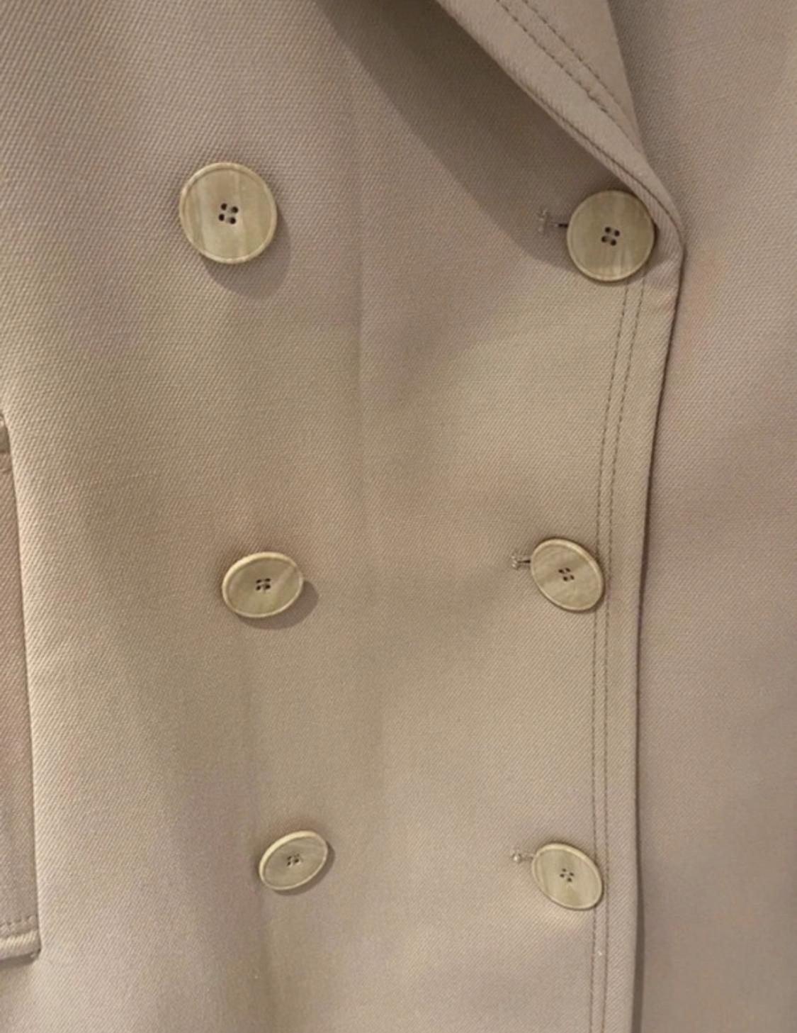 SHORT DOUBLE-BREASTED COAT - Image 3