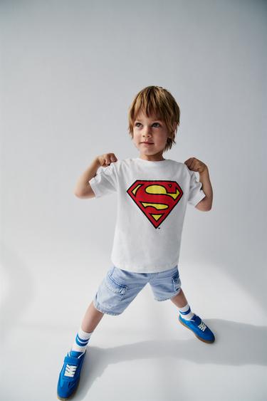 T-SHIRT IMPRIMÉ SUPER MAN ™ DC COMICS © - Blanc de Zara - Image 5