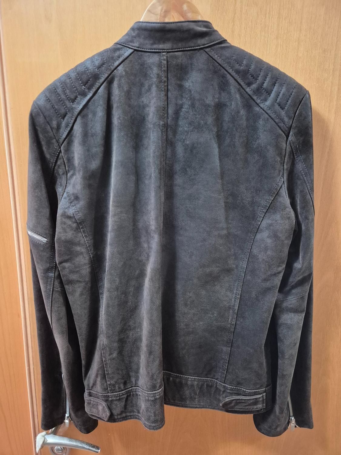 LEATHER BIKER JACKET - Image 2