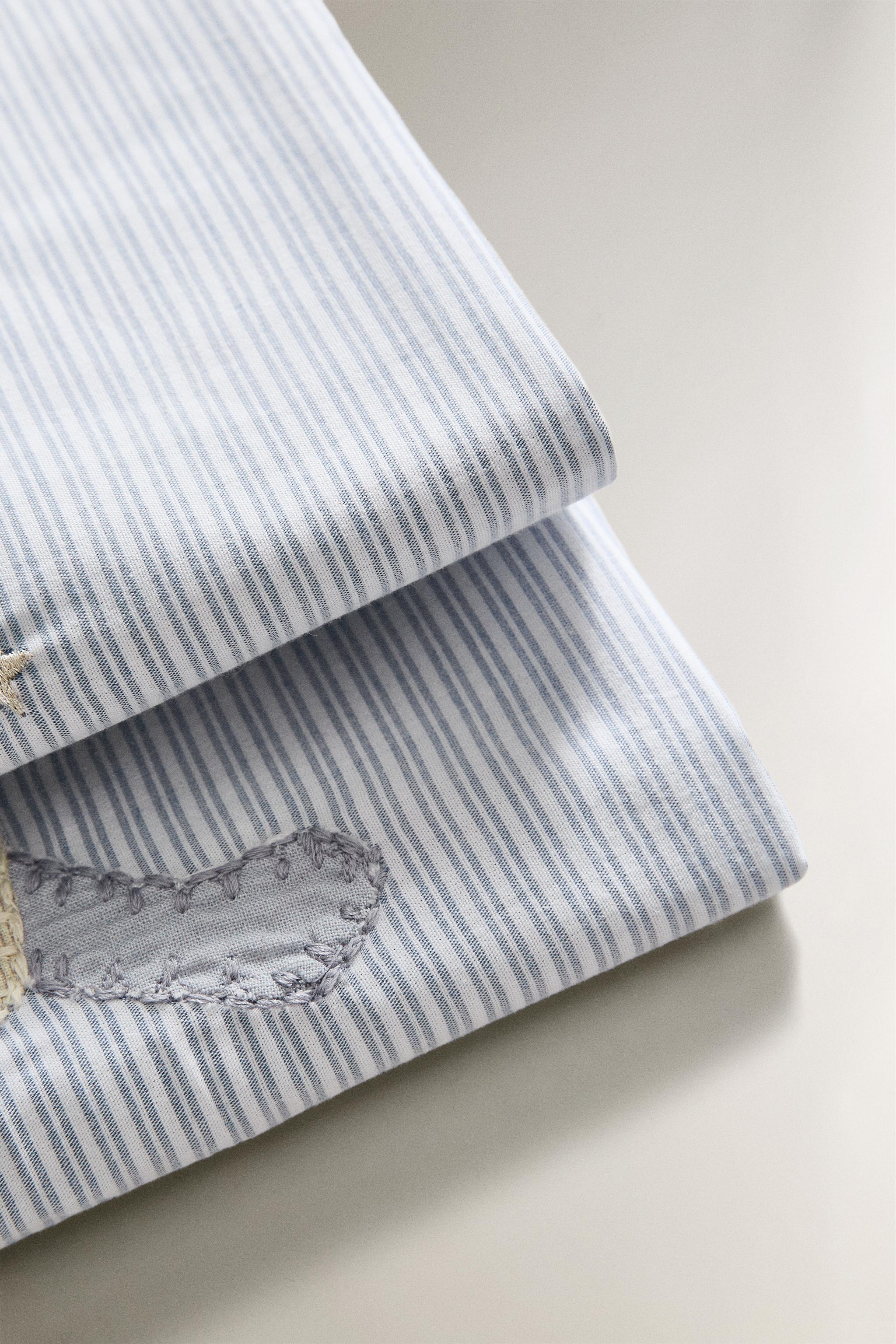 ENSEMBLE DRAPS MINILIT BÉBÉ COTON LAPIN