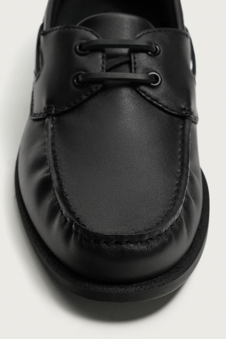 Zapatos náuticos de cuero 6