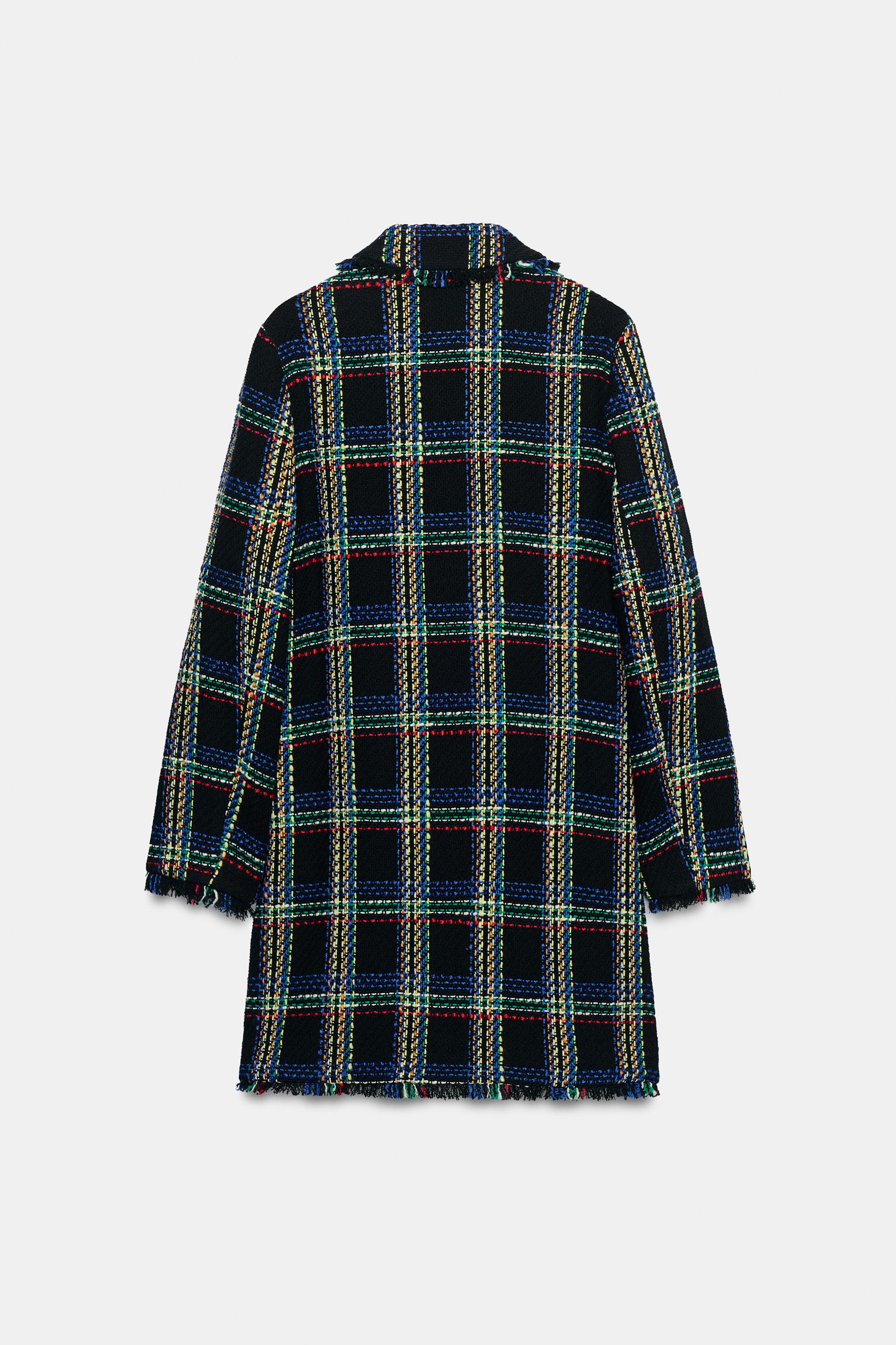 MANTEAU STRUCTURE CARREAUX