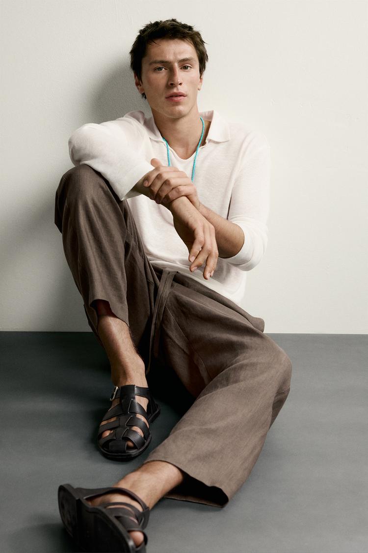PANTALÓN RELAXED FIT 100% LINO 6