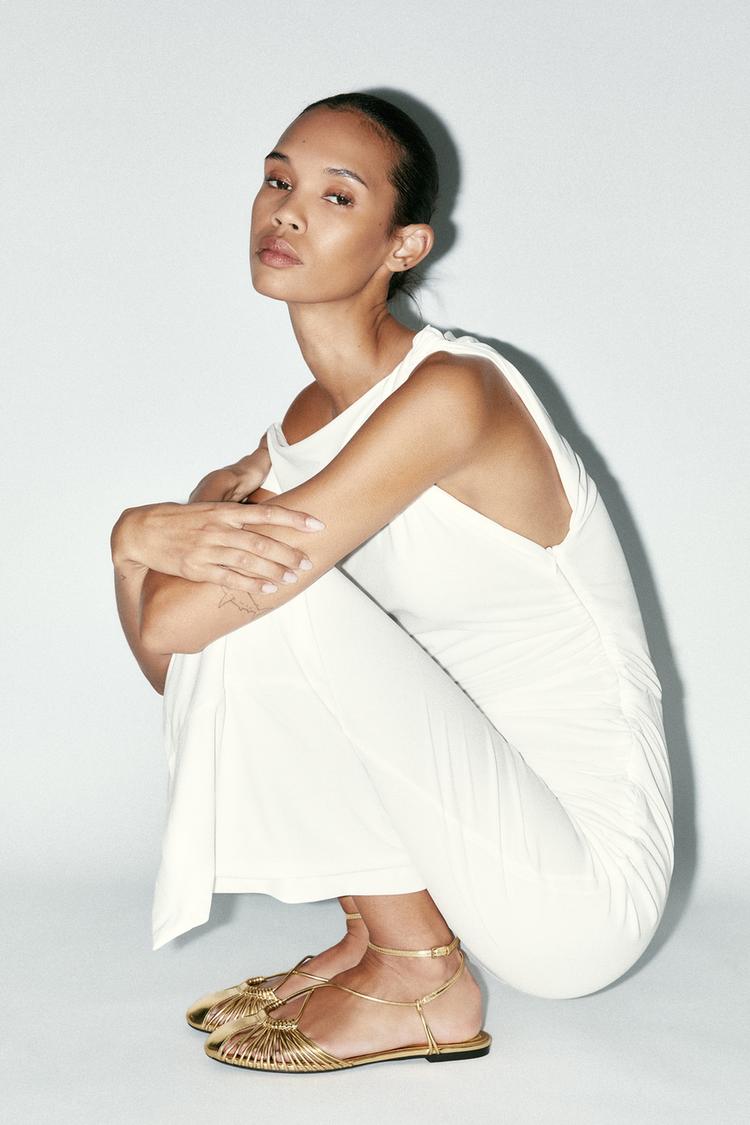 Zapatos Dorados Catalogo Zara Mujer Zapatos Zapatos Amarillos Zara