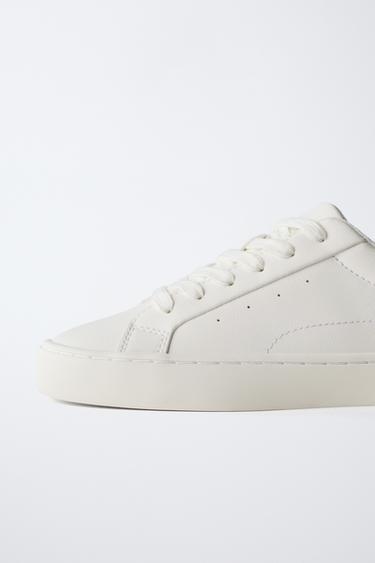 BASIC PLIMSOLLS - White by Zara - Image 3