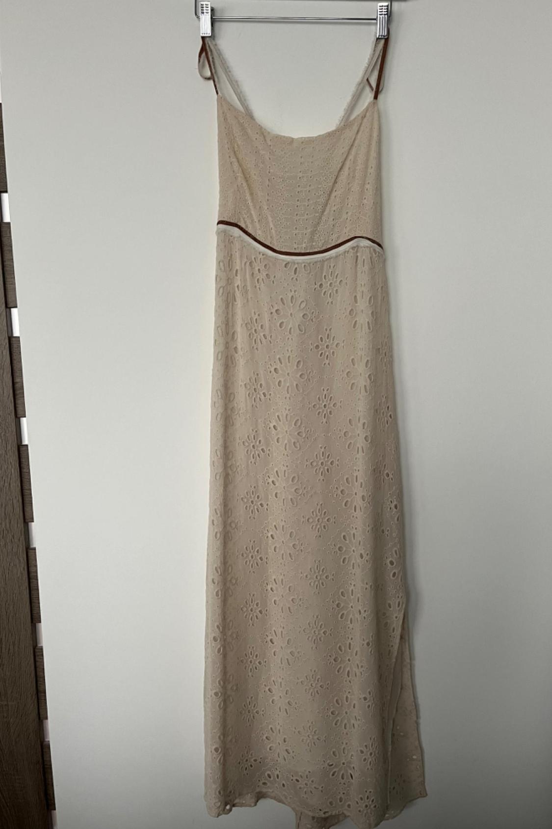 LIMITED EDITION DRESS WITH CUTWORK EMBROIDERY