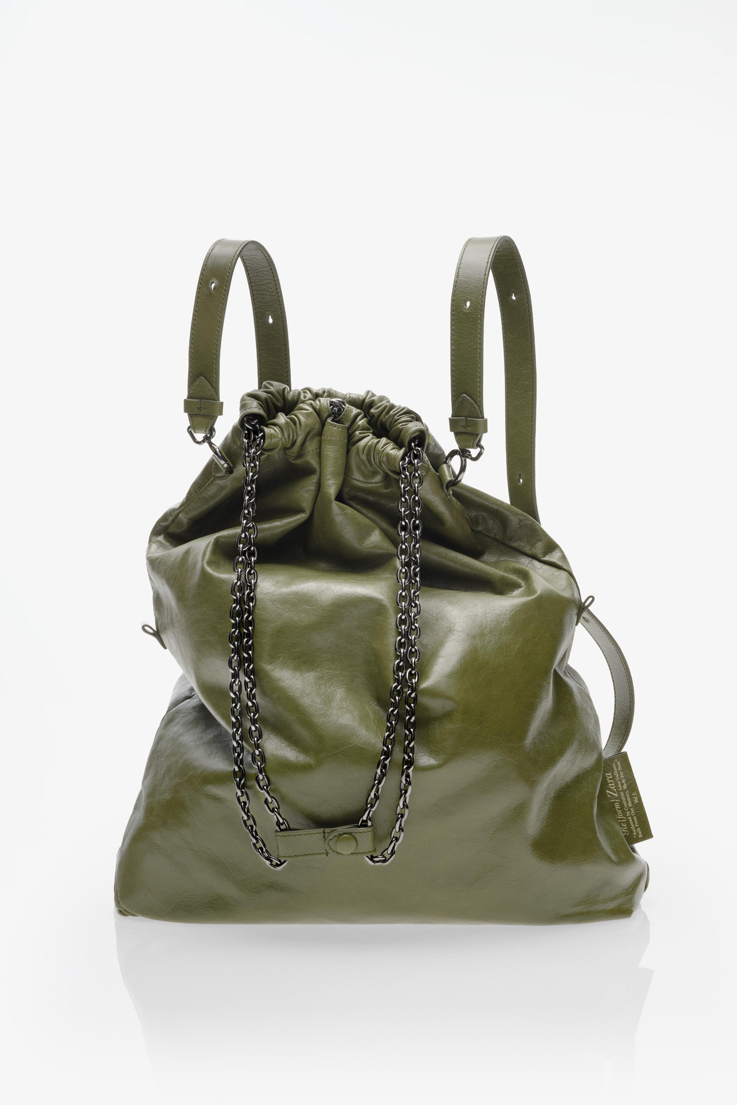 LIMITED EDITION TRI-CHIC LARGE LEATHER BAG